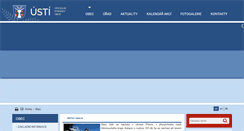 Desktop Screenshot of obec-usti.cz